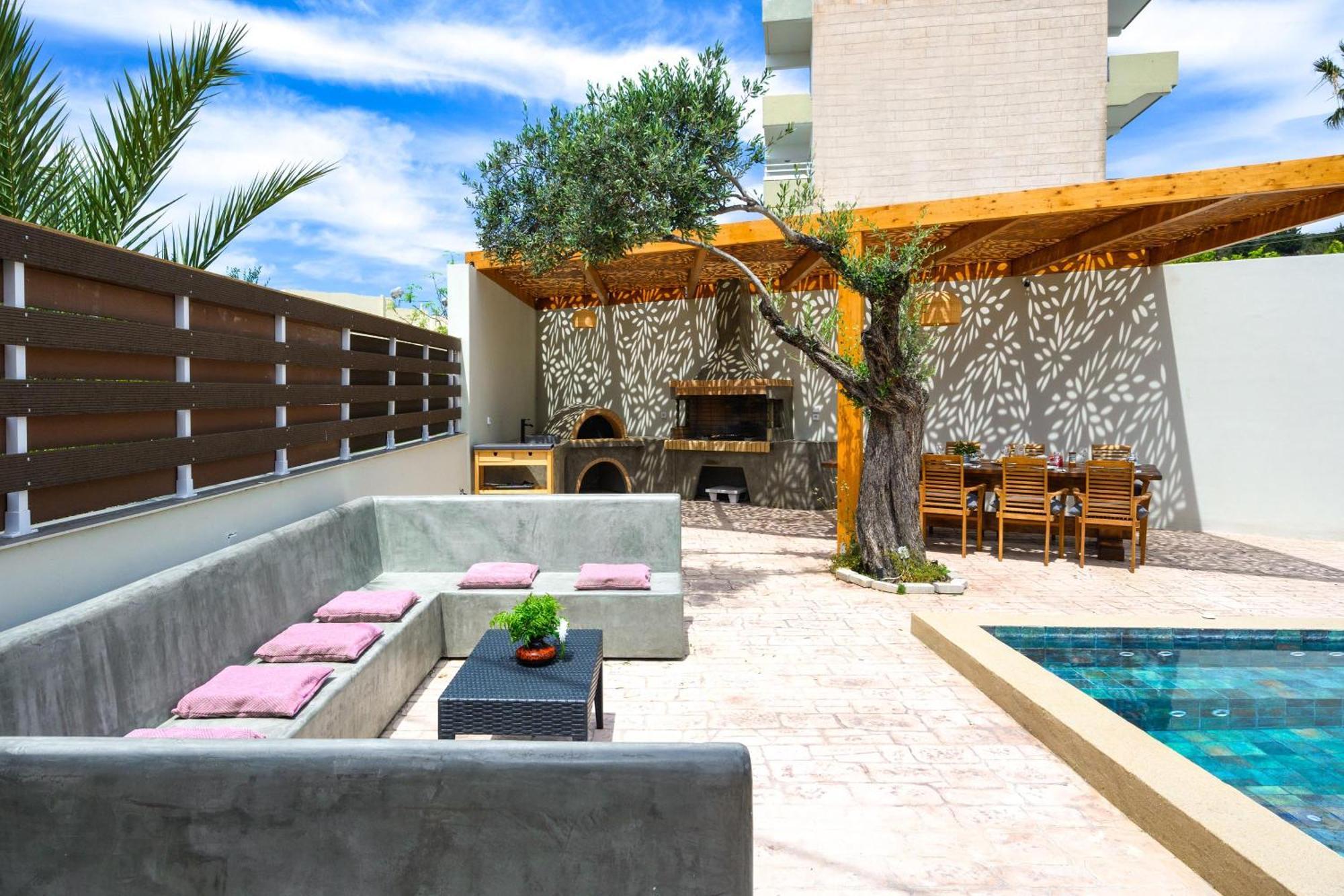 Afantou Golf Luxury Villa Exterior foto